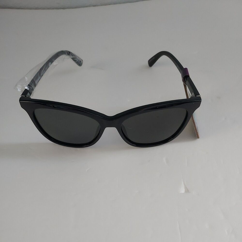 Foster Grant Tru Polar Women's Black Sunglasses With Color Enhancement NEW